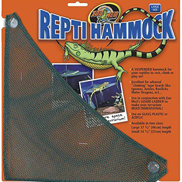 Zoo Med Repti Hammock - Large - 17.5 in. Long x 12 in. Wide - 2 Pieces
