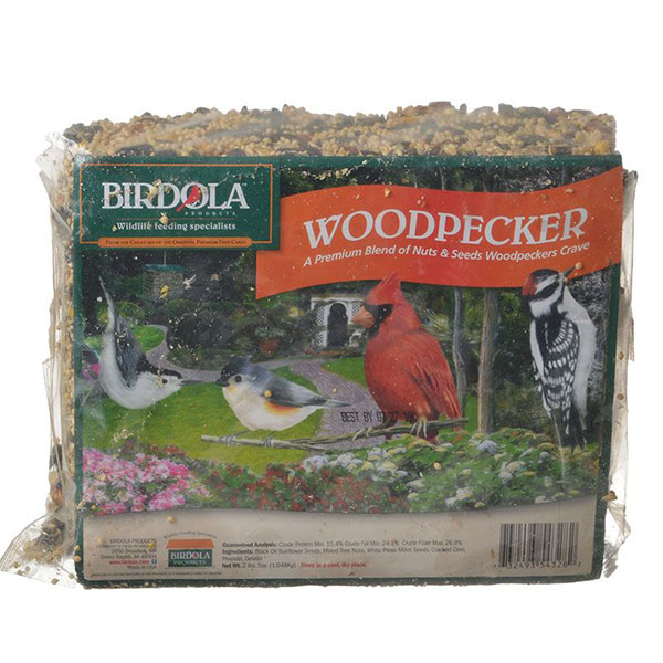 Birdola Woodpecker Seed Cake - Large - 2 lbs 5 oz