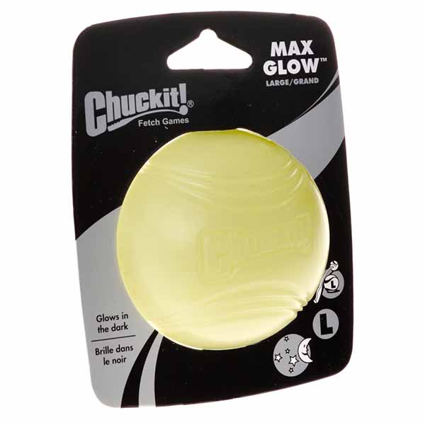 Chuck it Max Glow Ball - Large Ball - 3 in. Diameter - 1 Pack - 2 Pieces