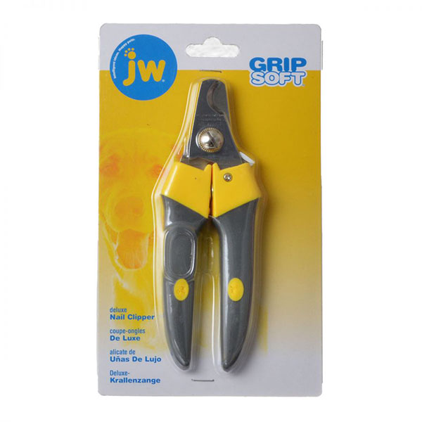 JW Gripsoft Delux Nail Clippers - Large - 2 Pieces
