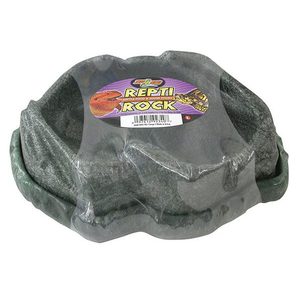 Zoo Med Repti Rock - Food and Water Dish Combo Pack - Large