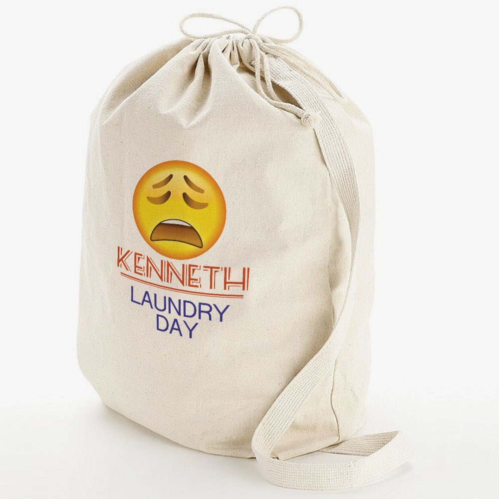 Laundry Day Custom Laundry Bag w/ Shoulder Strap