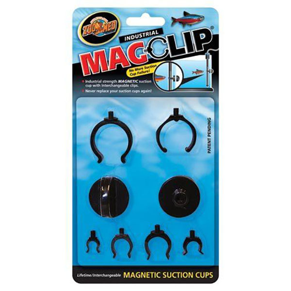 Zoo Med Aquatic Mag Clip Magnet Suction Cups - Mag Clip Magnet Suction Cups