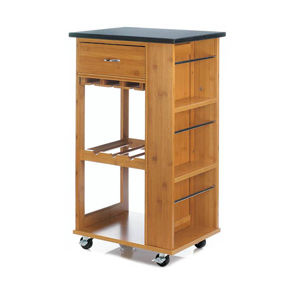 Marble Top Kitchen Cart