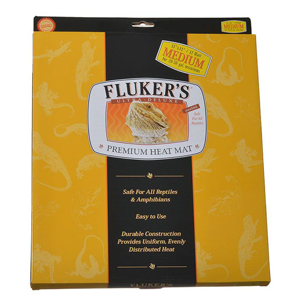 Flukers Ultra Deluxe Premium Heat Mat - Medium - 12 Watts - 20-30 Gallons