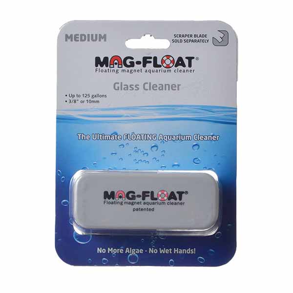 Mag Float Floating Magnetic Aquarium Cleaner - Glass - Medium - 125 Gallons