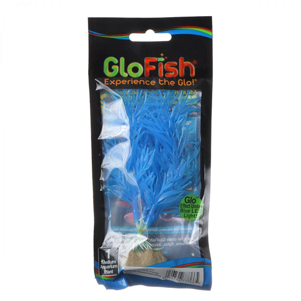 GloFish Blue Aquarium Plant - Medium - 5 in. - 7 in. High