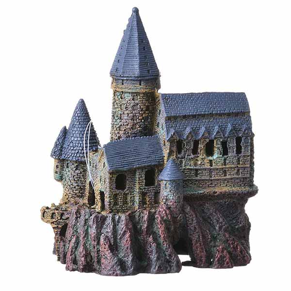 Penn Plax Magical Castle - Medium - 7 in. Tall