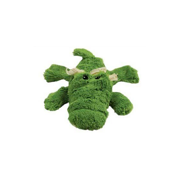 Kong Cozie Plush Toy - Ali the Alligator - Medium - Ali The Alligator - 2 Pieces