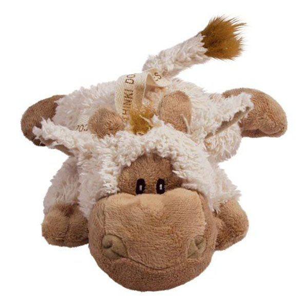 Kong Cozier Plush Toy - Tupper the Lamb - Medium - Tupper The Lamb - 2 Pieces
