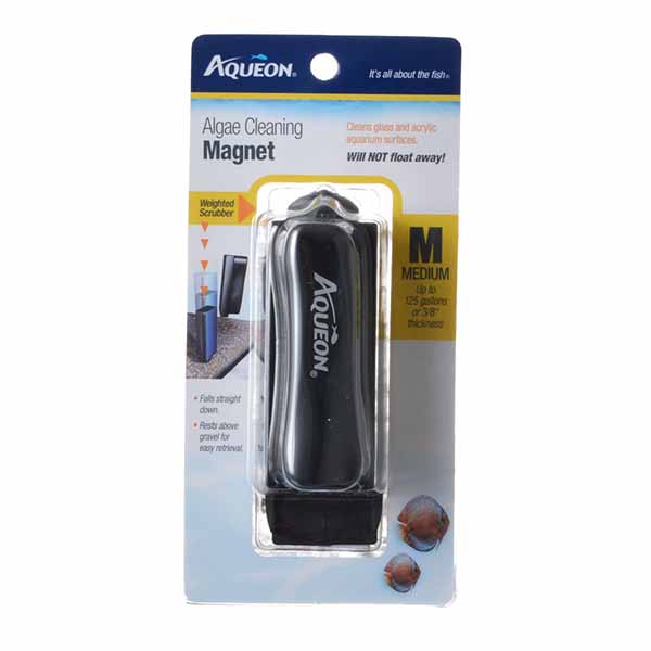 Aqueous Algae Cleaning Magnet - Medium - Up to 125 Gallons or 3/8 in. Thickness