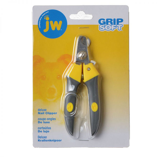 JW Gripsoft Delux Nail Clippers - Medium - 2 Pieces