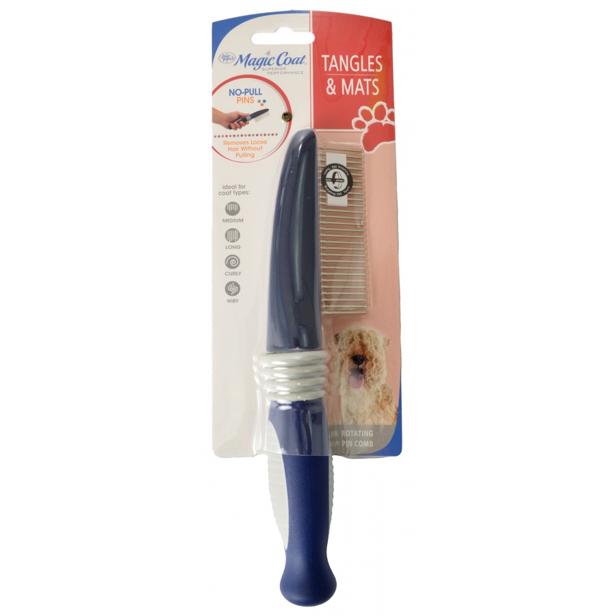 Magic Coat Rotating Pin Comb - 1 Count