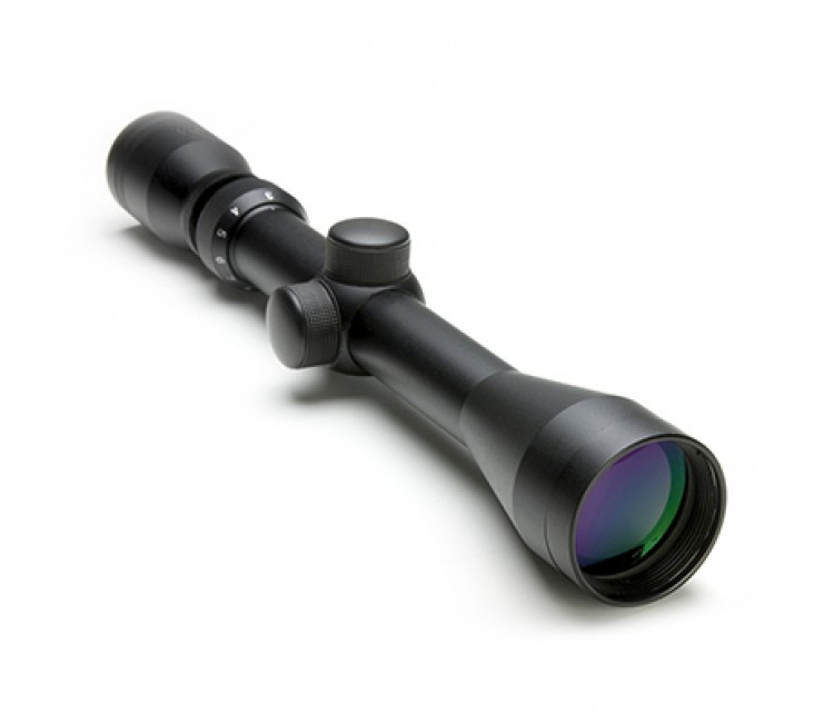3-9X40 P4 Sniper Full Size Scope Black Scope/Ruby Lens/Ring (SFB3940G)