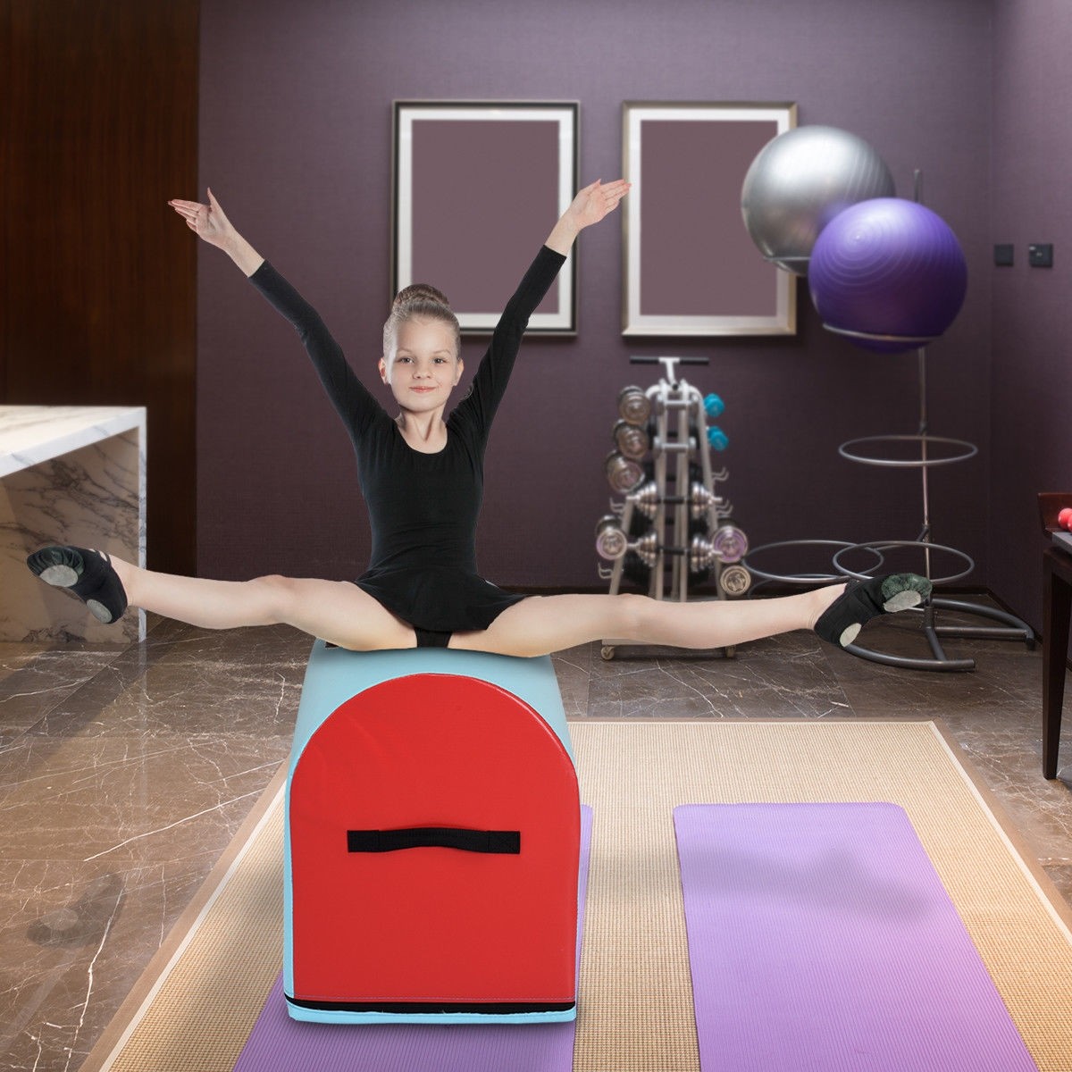 Kids Home Exercise Gym Mailbox Trainer Jumping Box
