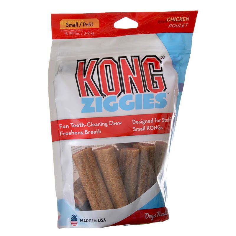 Kong Stuffn Ziggies - Adult Dogs - Original Recipe Small - 7 oz