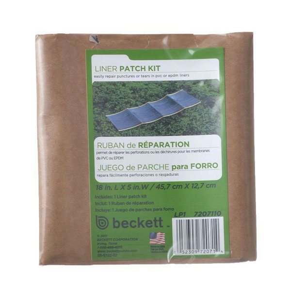 Beckett PVC Liner Patch Kit - Patch Kit - 18 in. Long x 5 in. Wide