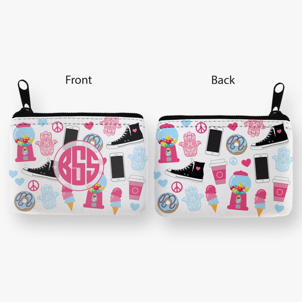 Personalized Essentials Coin Purse