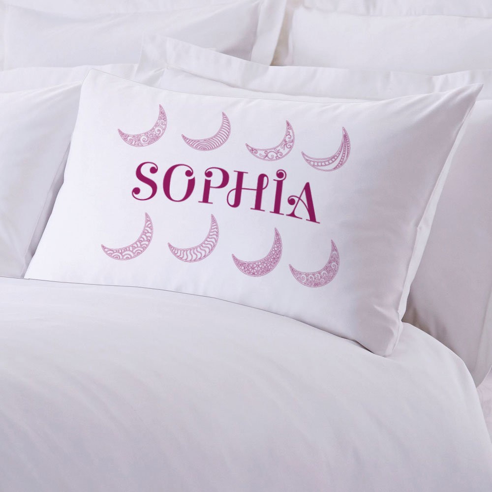 Personalized Moon In The Sky Pillowcase