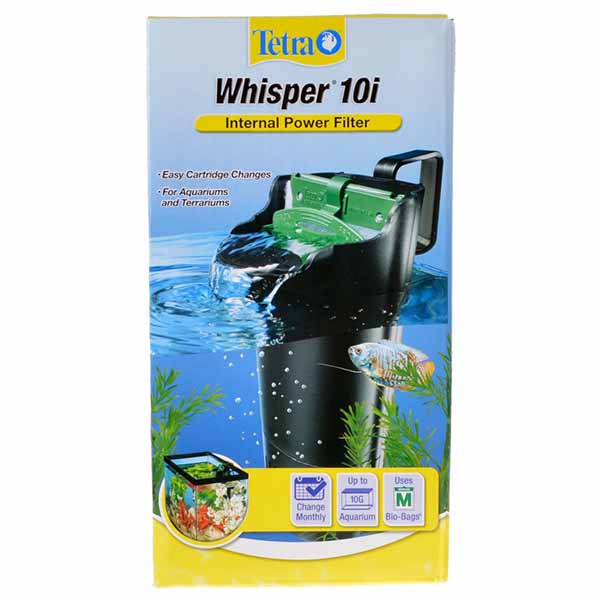 Tetra Whisper In-Tank Filter - Internal Power Filter - PF-10 i - up to 10 Gallon Aquariums