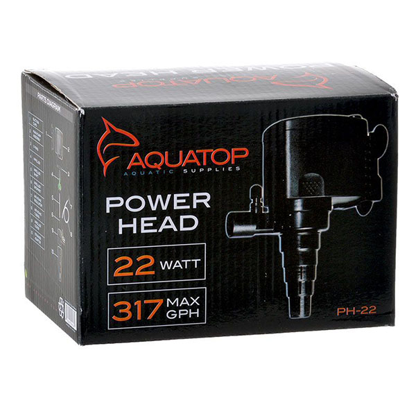 Aqua top True Aqua P H Series Power Head - P H-22 - 317 GP H - 22 Watt