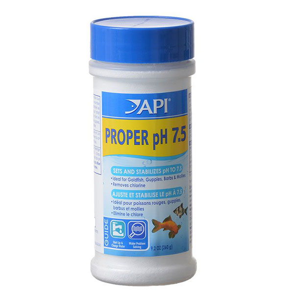 API Proper pH Adjuster for Aquariums - pH 7.5 - 260 Gram Jar