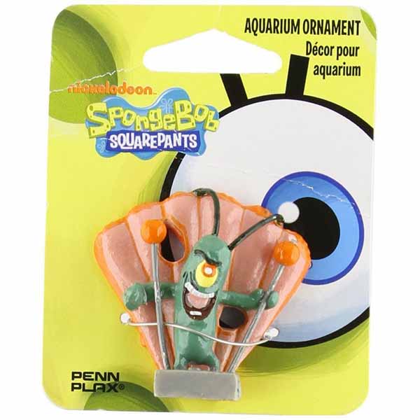 Sponge bob Plankton Aquarium Ornament - Plankton Ornament - 4 Pieces