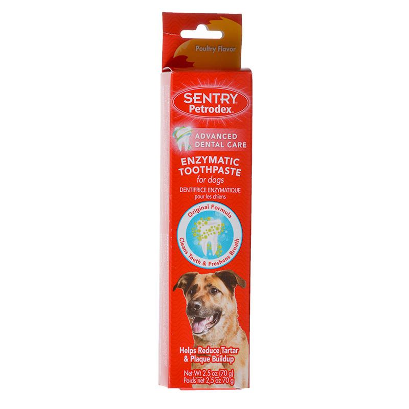 Petrodex Enzymatic Toothpaste for Dogs and Cats - Poultry Flavor - 2.5 oz