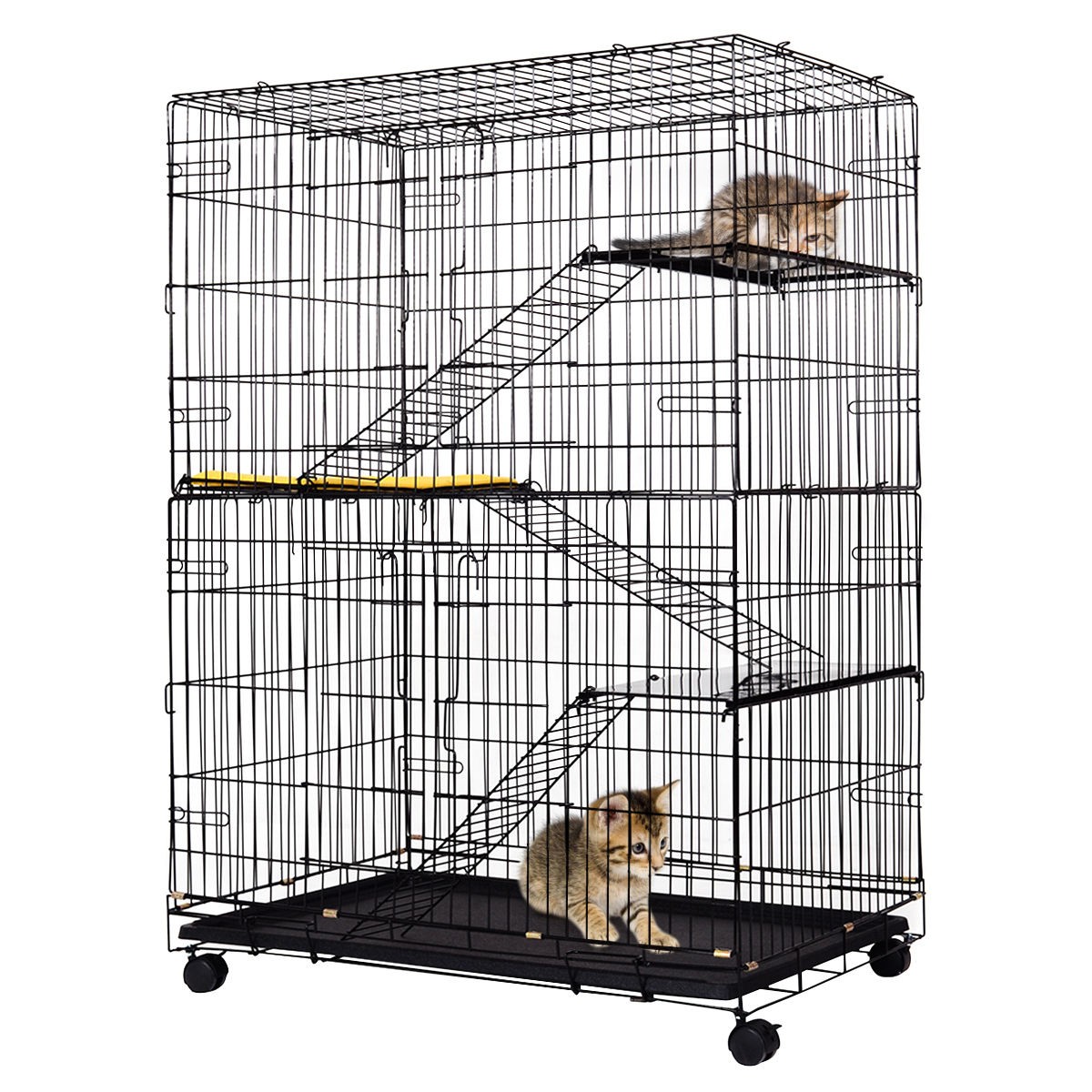 4-Tier Cat Playpen Cat Cage