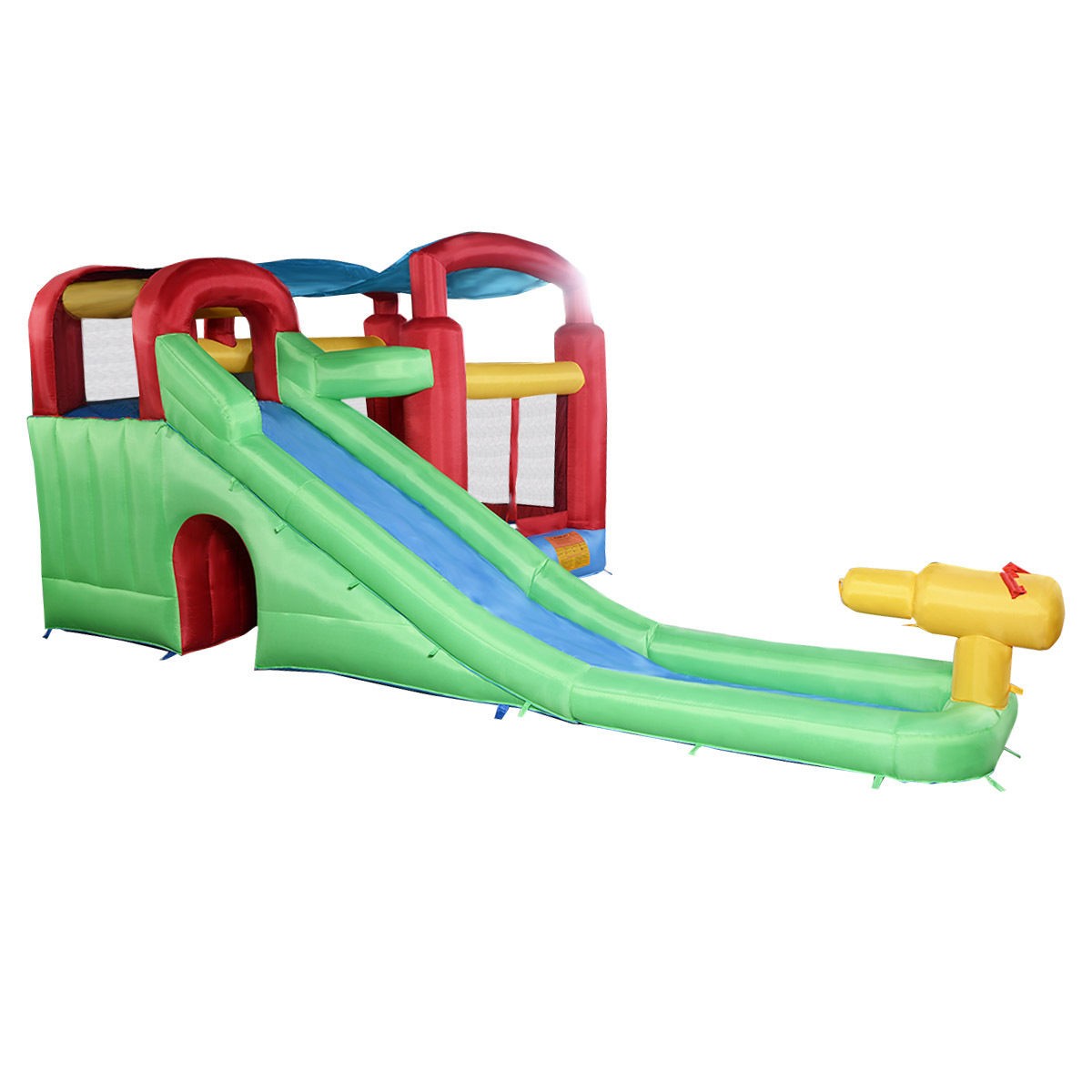 Inflatable Bounce House Jumper With Water Slide