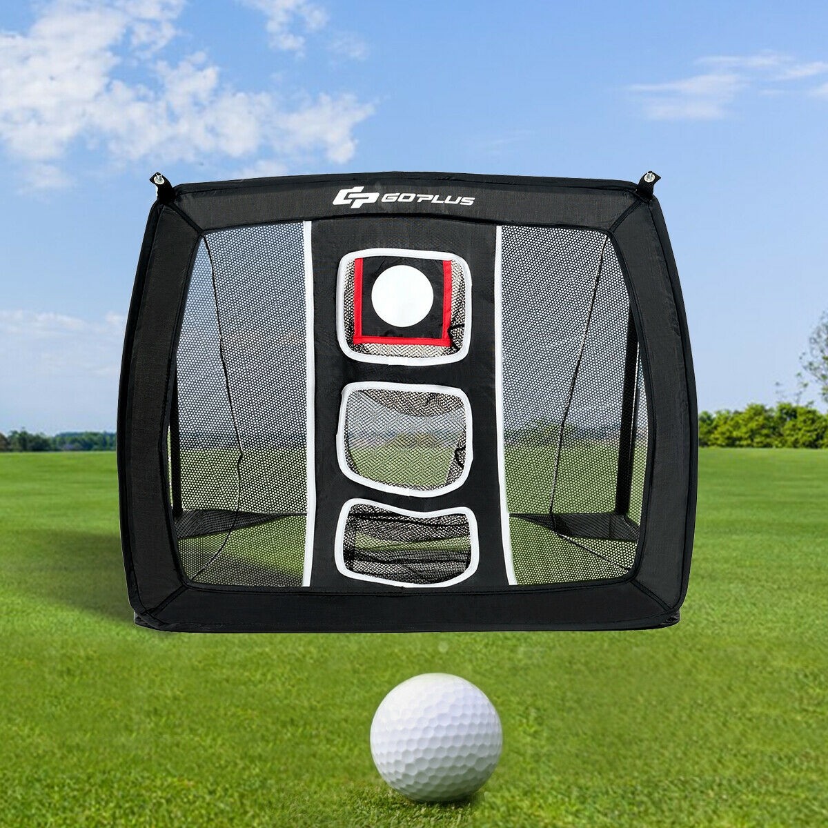 Golf Swing Practice Chipping Net With Bag