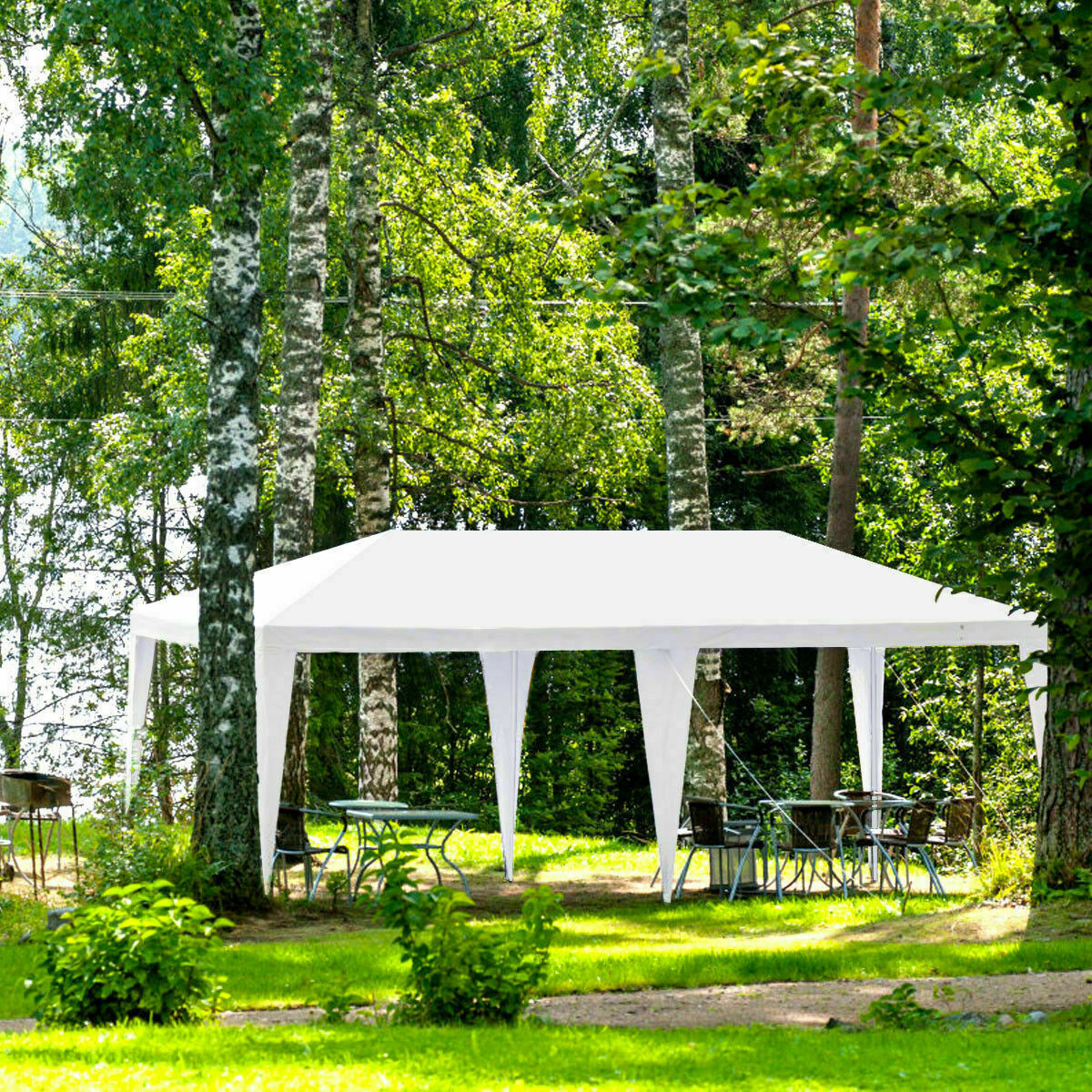 10 Ft. x 20 Ft. Canopy Tent Wedding Party Tent With Carry Bag