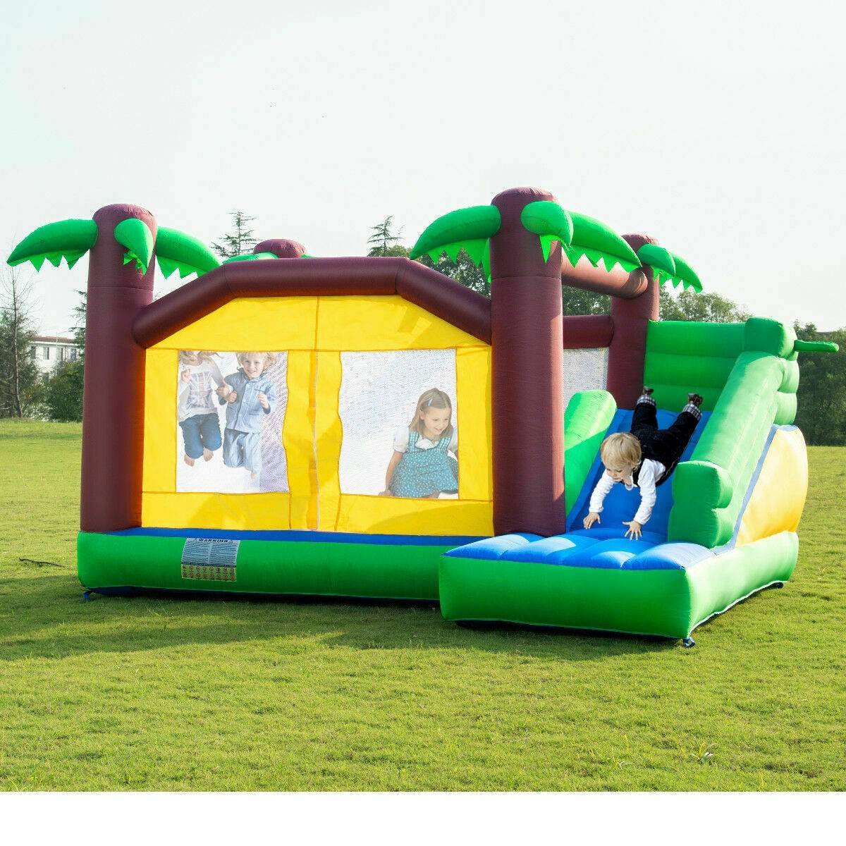 Inflatable Jungle Bounce House Jumper Castle