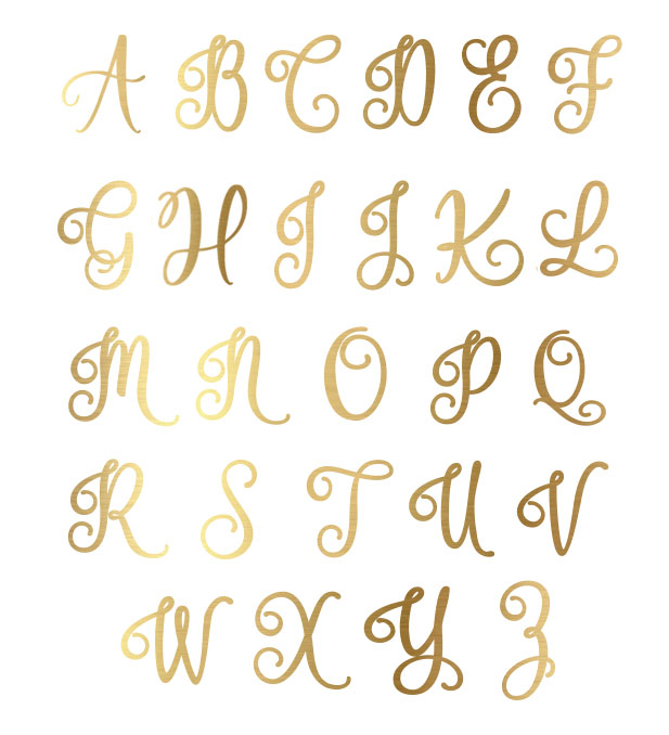 Script Monogram Pink Marble Keychain