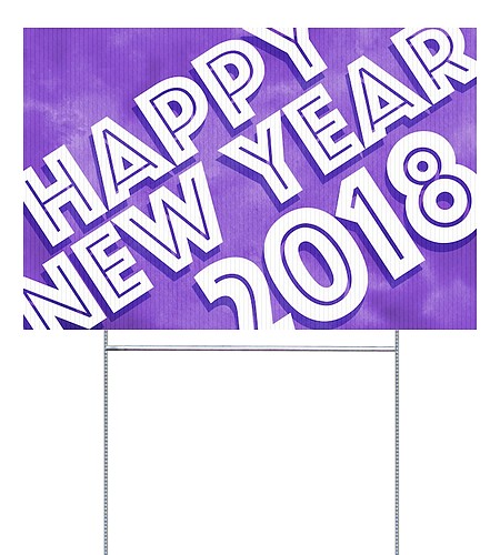Purple Bright - New Year's 2018