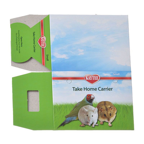 Kaytee Take Home Carrier - Small - 4 in. L x 3 in. W x 3 in. H - 25 Pieces