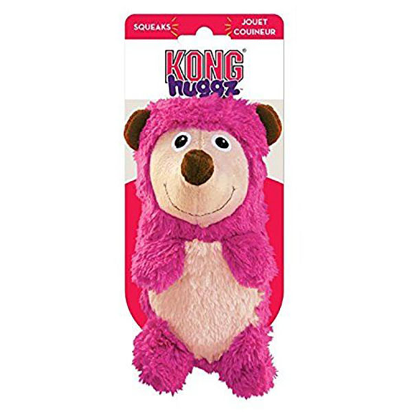 Kong Huggz Soft Dog Toy - Hedgehog - Small - 5 in. Long - 4 Pieces