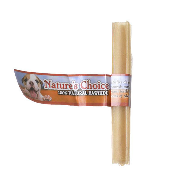 Loving Pets Nature's Choice Pressed Rawhide Stick - Small - 5 in. Stick - 20 Pieces