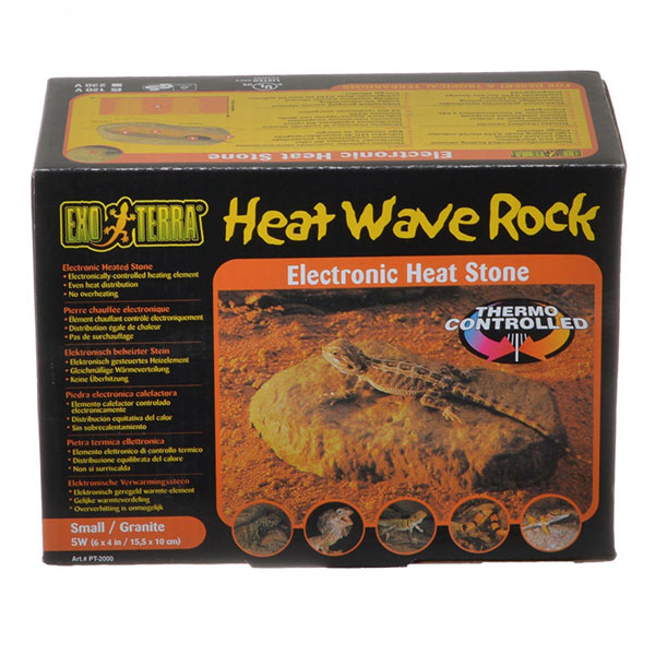 Exo-Terra Heat Wave Rock - Small - 5 Watt - 6 in. L x 4 in. W