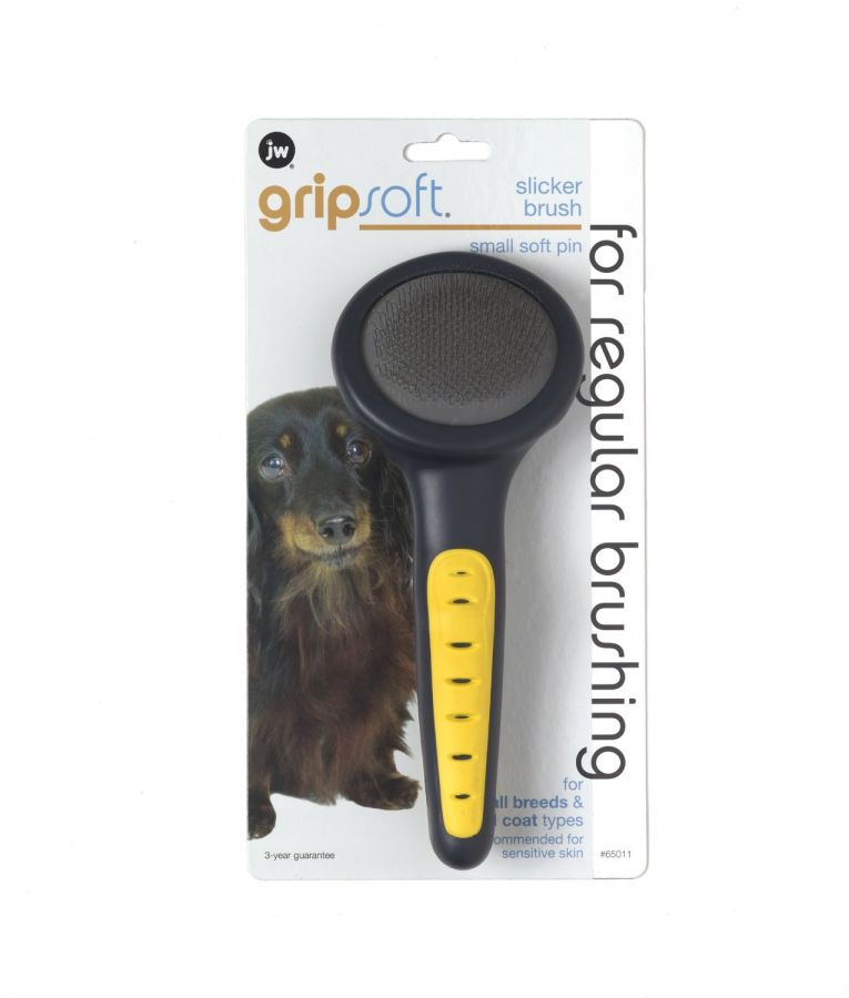 JW Gripsoft Soft Slicker Brush - Small