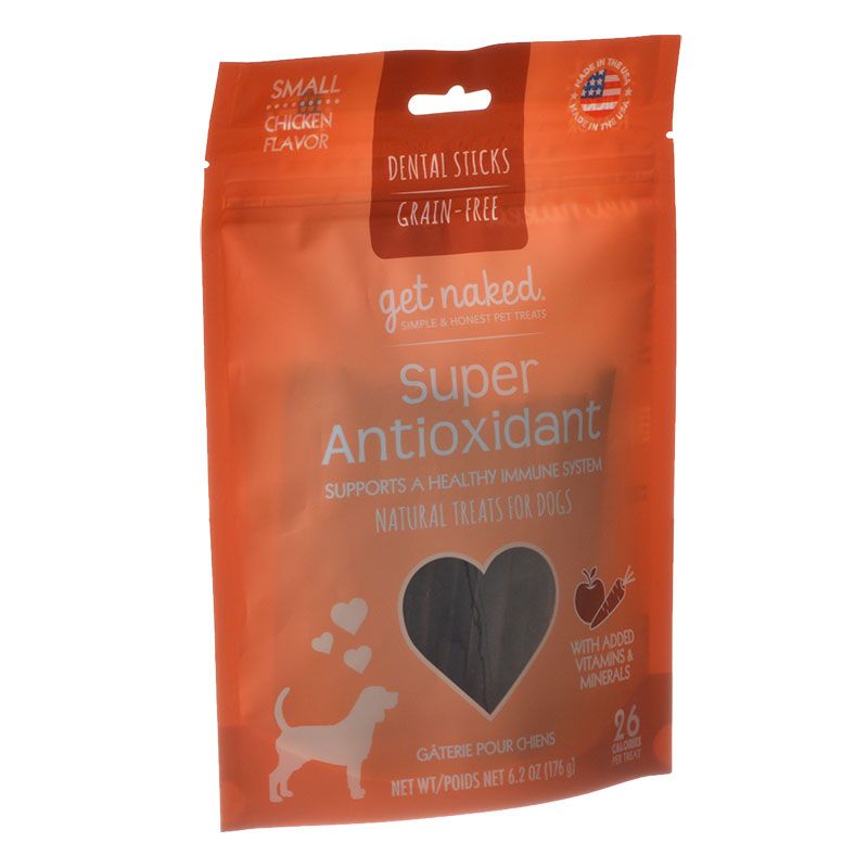 Get Naked Super Antioxidant Dental Chews - Small 6.2 oz
