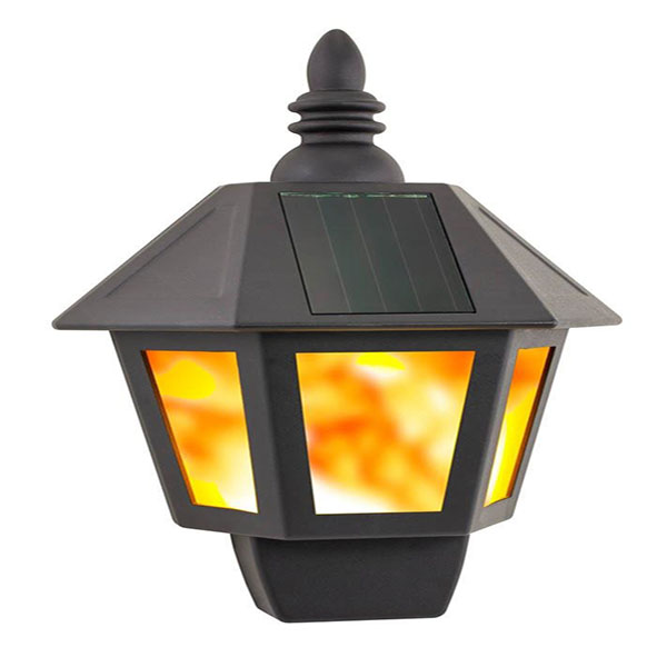 Solar Fire Wall Lantern
