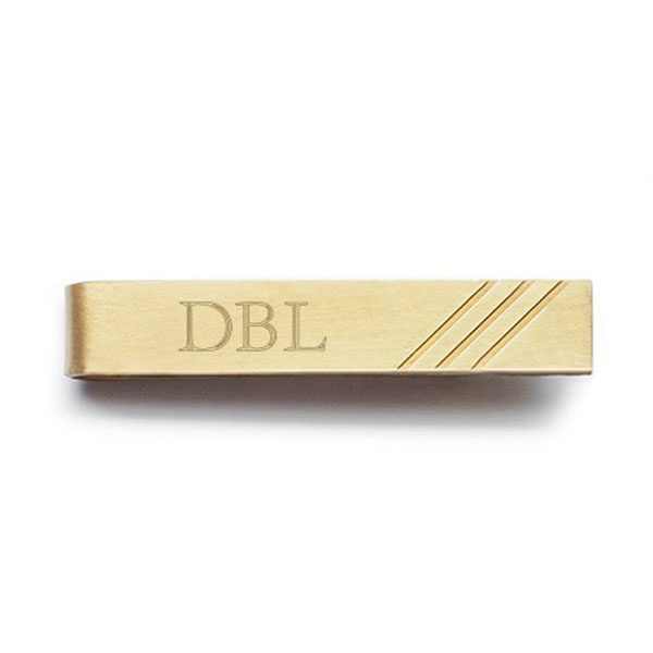 Best Day Ever Brass Tie Clip