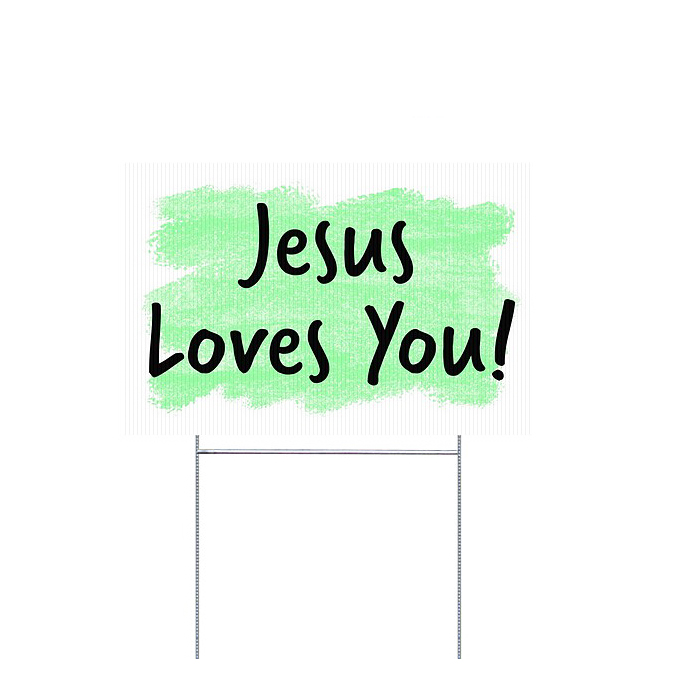 Christian - Jesus Loves You - Green