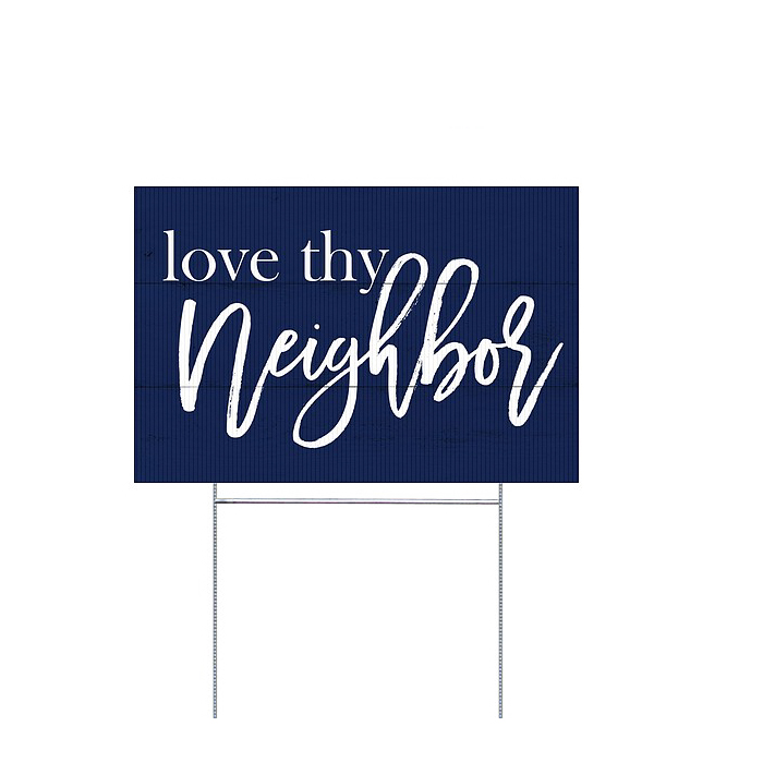 Christian - Love Thy Neighbor - Navy