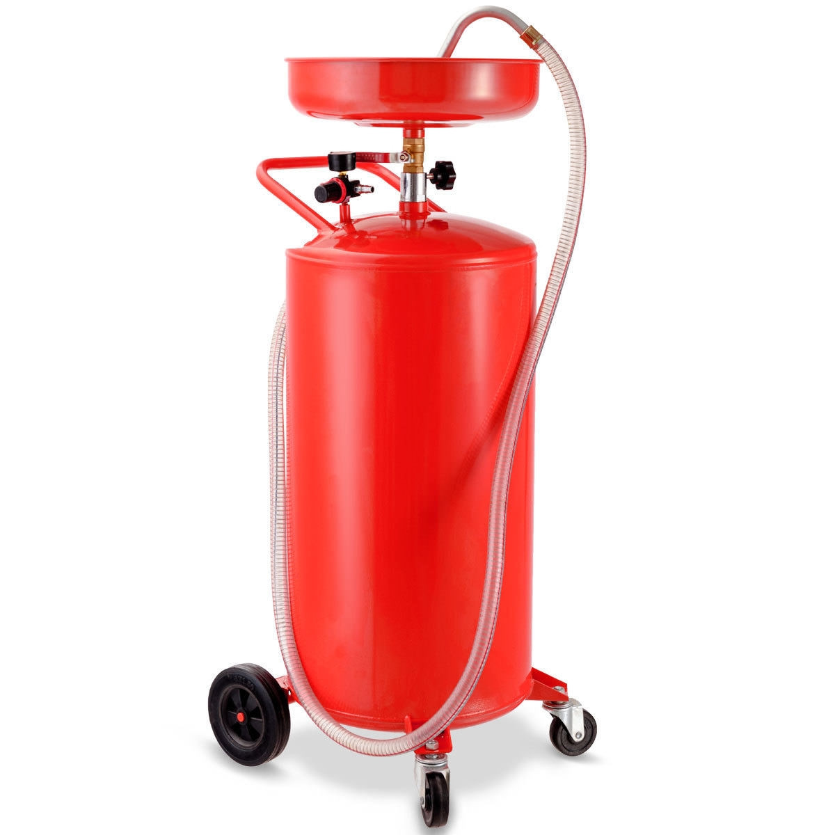 20 Gallon Portable Waste Operated Oil Drain Tank