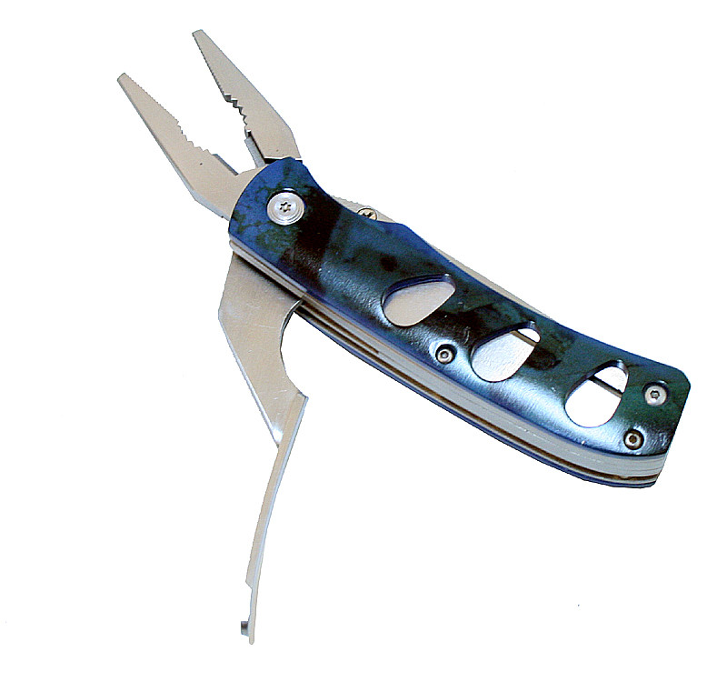 4.5 in. Multi Plier Pocket Tool with Knife Screwdrivers Bottle Opener