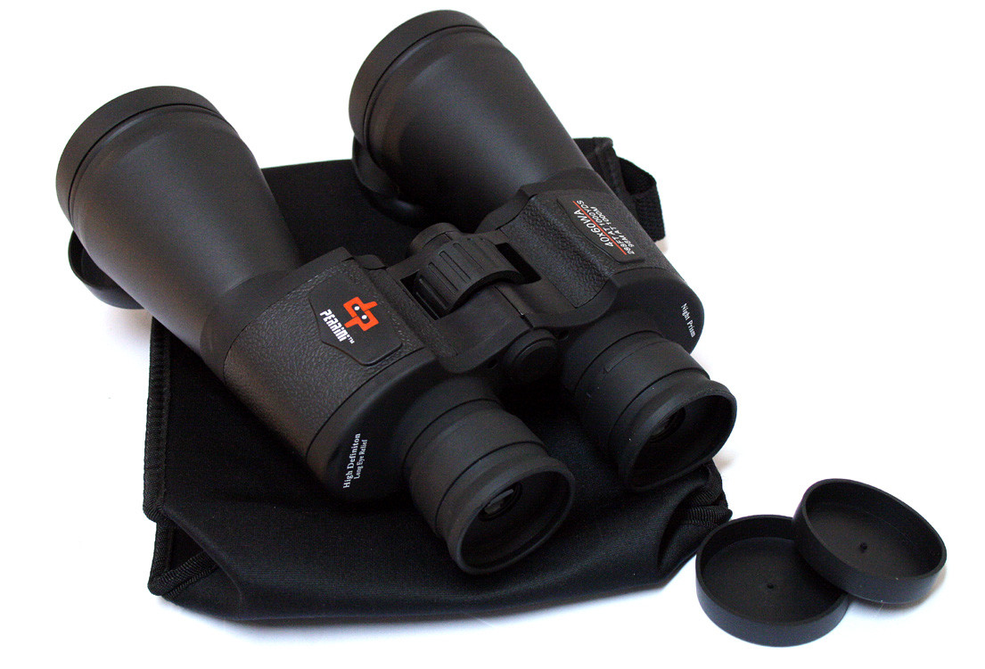 40X60WA High Definition Black Night Prism Binoculars 96M/1000M With Strap Pouch