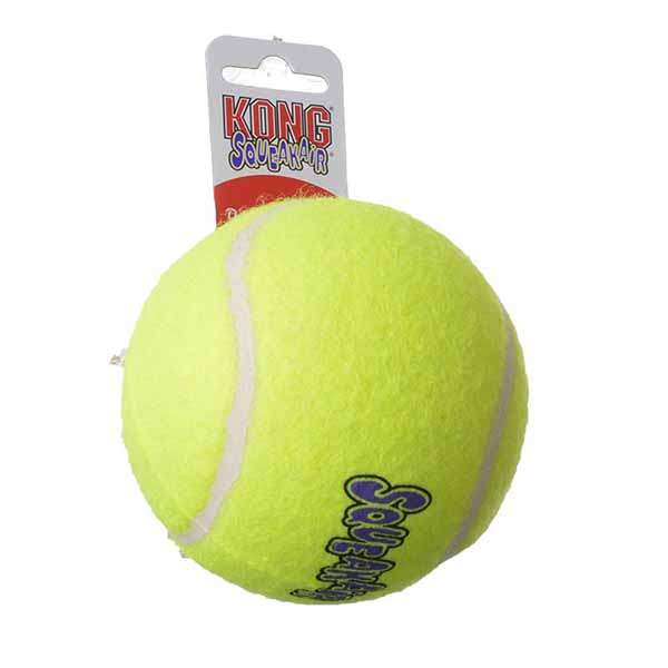 Kong Air Dog Squeaker Tennis Ball - X-Large - 1 Pack - 4 Pieces