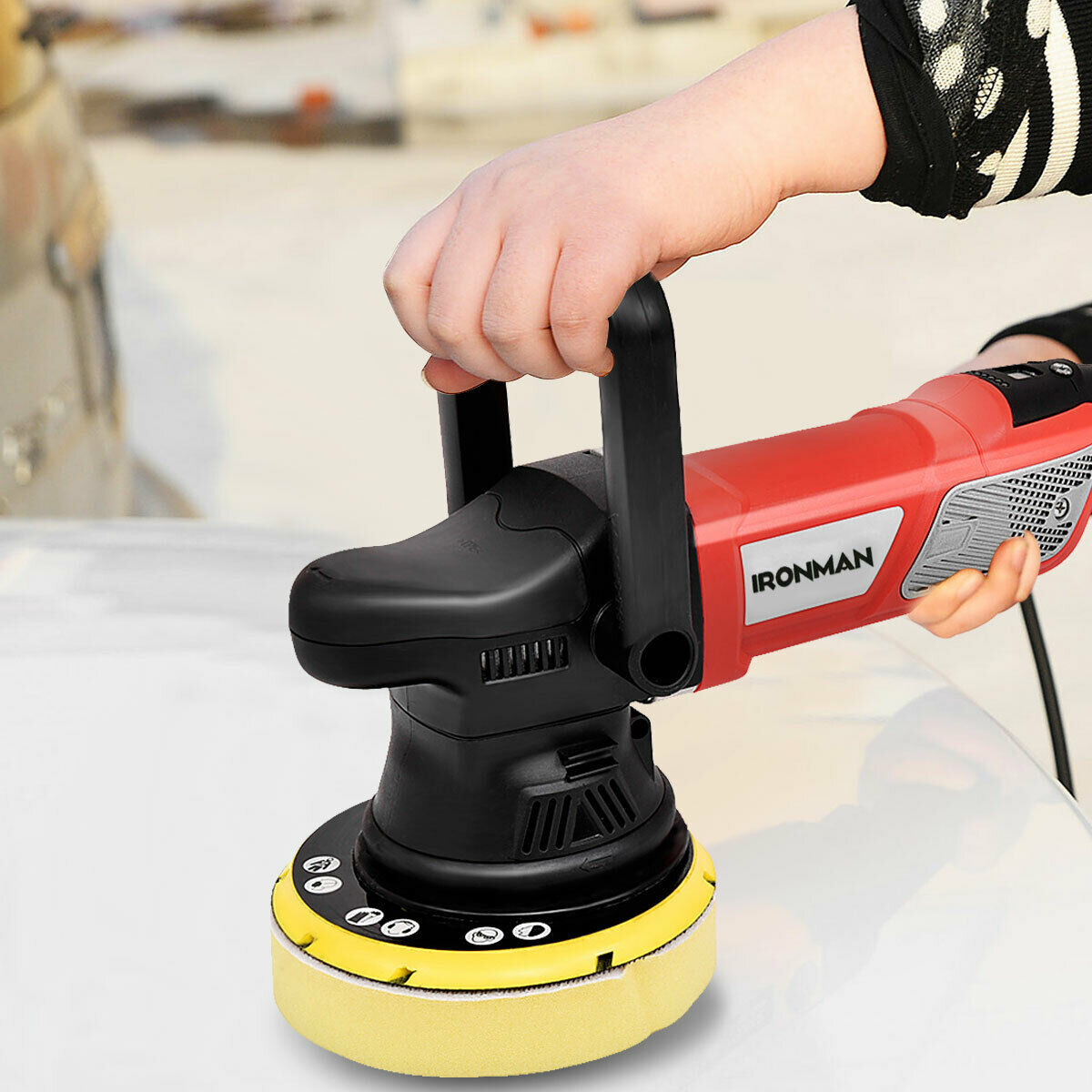 6 In. Variable Speed Dual Action Polisher Random Orbital Kit